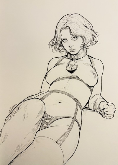 Original Ink Sketch