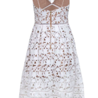 Beautiful White Lace Prom Dresses For Women - Thumbnail 1
