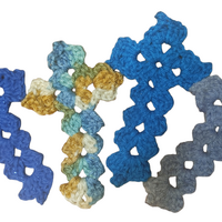 Crochet cross bookmark - Thumbnail 3