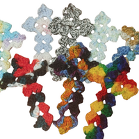 Crochet cross bookmark - Thumbnail 6