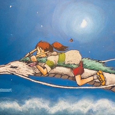 Chihiro and haku