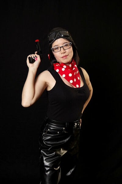 Hana Li Jet Girl miniprint