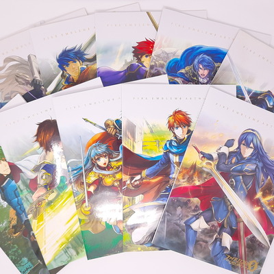 Fire emblem cipher art books