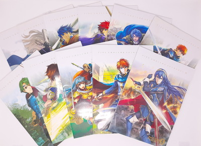 Fire Emblem Cipher art books
