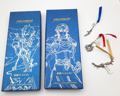 Fire Emblem Armory Collection weapon keychains
