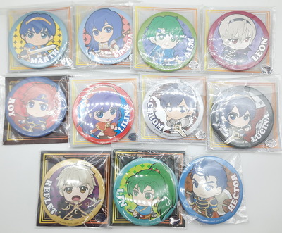 Fire Emblem chibi 3" buttons