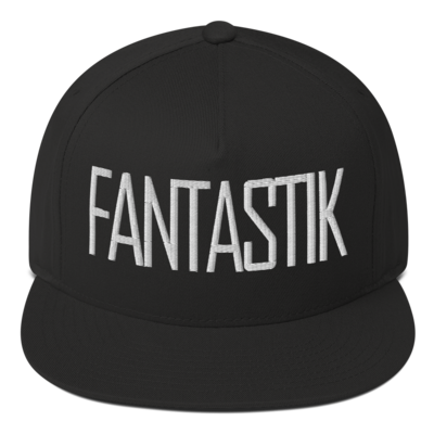 White Embroidered "FANTASTIK" - Snapback