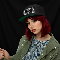 White Embroidered "FANTASTIK" - Snapback - Thumbnail 1