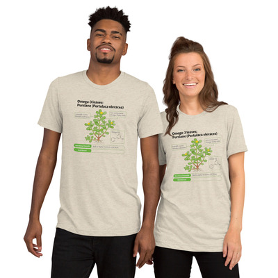 Purslane omega 3 short-sleeve tee