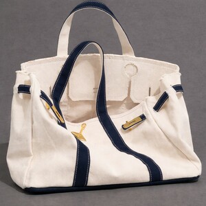 Boatkin Canvas Bag~2 colors - Thumbnail 1