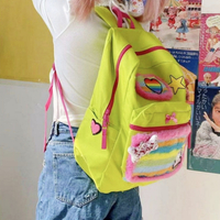 KAWAII RAINBOW KITTY BACKPACK - Thumbnail 2