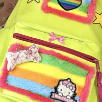 KAWAII RAINBOW KITTY BACKPACK - Thumbnail 4
