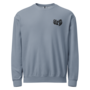 YUTST Unisex garment-dyed fleece crewneck sweatshirt-13