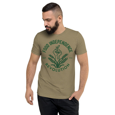 Food independence revolution short tee
