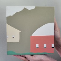 The Compound (Marfa) - original painting - Thumbnail 1