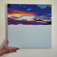 White Light - White Heat 20" x 20" - Thumbnail 1