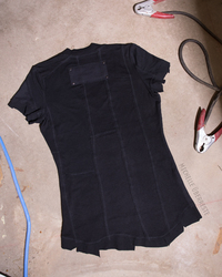 OOAK Biohazard Scrap Shirt - Thumbnail 4