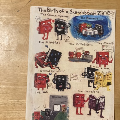 Sketchbook zine