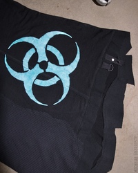 OOAK Biohazard Scrap Shirt - Thumbnail 2