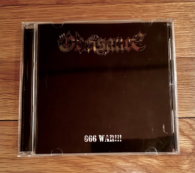 Obeisance '666 War!!!' CD