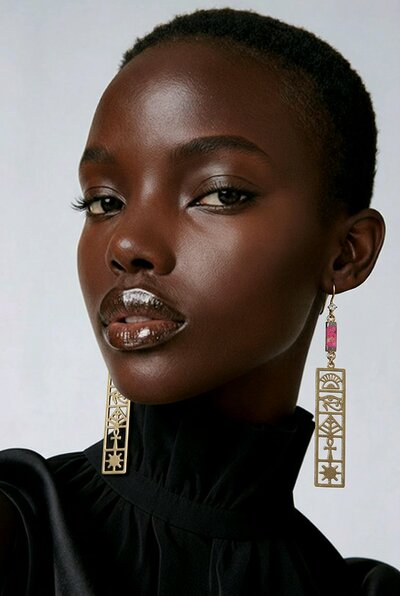 Pink Royalty Earrings 