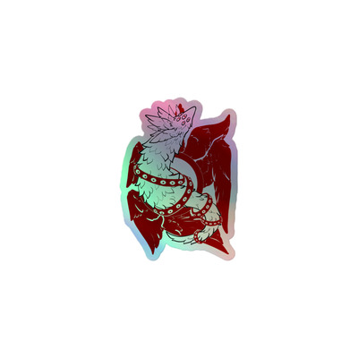 Worem Rising Holographic Sticker