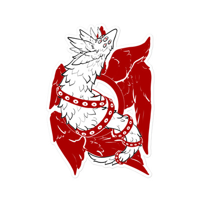 Worem rising sticker