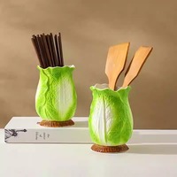 Chinese cabbage-shaped ceramic containers - Thumbnail 1
