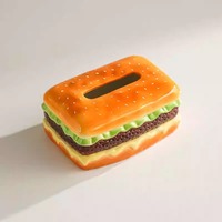 Hamburger-shaped tissue box holder - Thumbnail 2