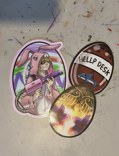 HB Easter sticker pack