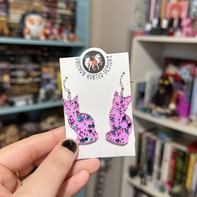 Cat earrings