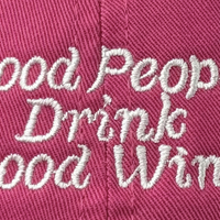 GOOD PEOPLE DRINK GOOD WINE CAP - Thumbnail 4