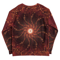 Cosmic Radiance: A Symmetric Light Burst Sweatshirt - Thumbnail 1