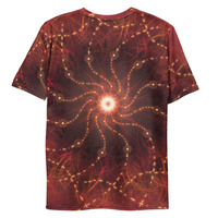 Cosmic Radiance: A Symmetric Light Burst Men's t-shirt - Thumbnail 1