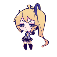 Akita Neru - Acrylic Keychain - Thumbnail 1