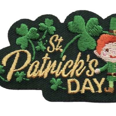 St patricks day badge 2026