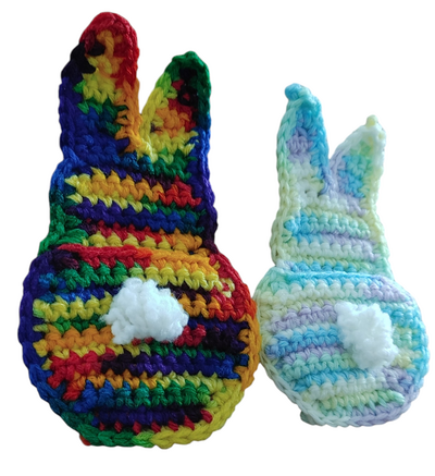 Easter Crochet bunny pocket
