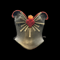 Burning Heart 3 piece wearable ceramic corset by: Nicole Moan  - Thumbnail 8