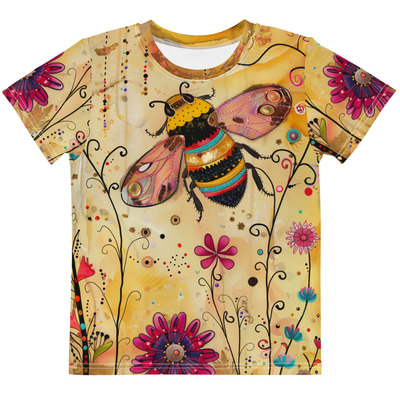 Bee kids crew neck t-shirt