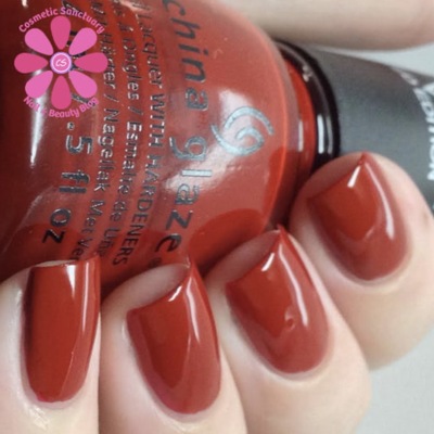 China glaze - seeing red