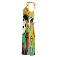 Billy Dawg Tie-strap midi dress - Thumbnail 2