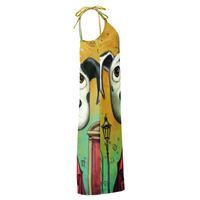 Billy Dawg Tie-strap midi dress - Thumbnail 3