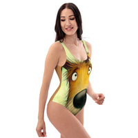 Jimmy Dawg Suit  One-Piece Swimsuit - Thumbnail 1