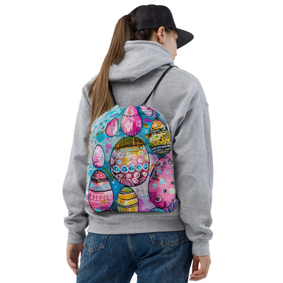 Easter drawstring bag