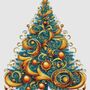 Xmas Tree 4 Cross Stitch Pattern-1