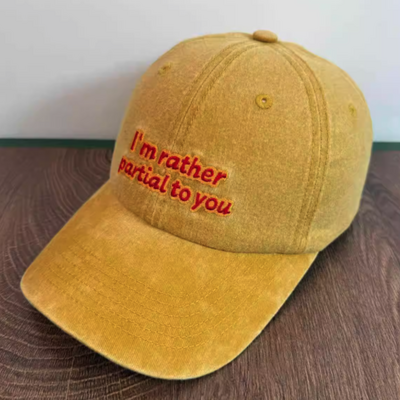 I'm rather partial to you cap