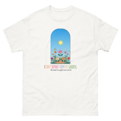 Garden sanctuary  a peaceful retreat classic tee