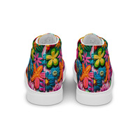 Spring Forward Womens high top canvas shoes - Thumbnail 1
