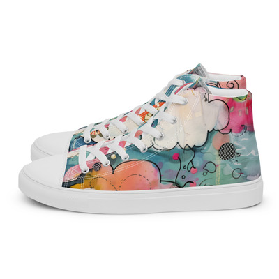 Jolina womens high top canvas shoes