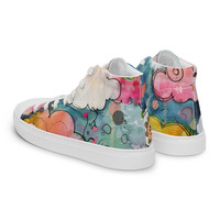 Jolina Womens high top canvas shoes - Thumbnail 2